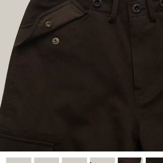 [BUNJANG] Shop M Marien Work Pants Deep Brown S / 샵엠 팬츠 shop m Marien Work Pants