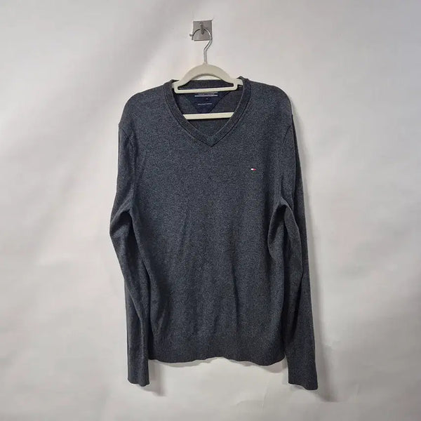 [BUNJANG] Tommy Hilfiger Spring/Autumn Cashmere Knit - Men's M / 타미힐피거 춘추 캐시미어 니트/남성M