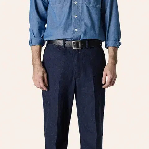 [BUNJANG] S Bastone Chambray Shirt / S 바스통 샴브레이 셔츠