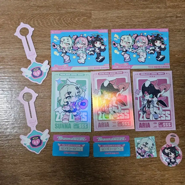 [BUNJANG] Zenzone AOD Angeldi Suna Aria Goods Bundle Set / 젠존제 aod 엔젤디 팝업 굿즈 일괄