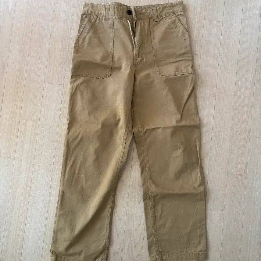 [BUNJANG] Uniform Bridge Regular Fit Fatigue Pants Beige 30 / 유니폼브릿지 퍼티그 팬츠 레귤러핏 베이지 30