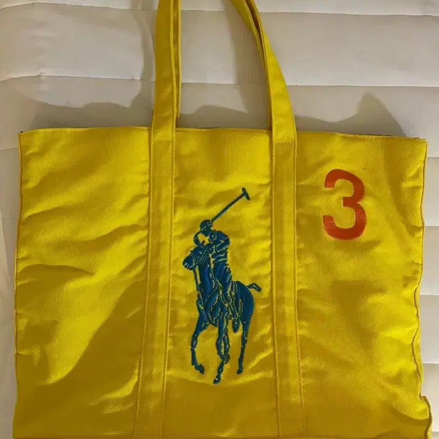 [BUNJANG] Polo Ralph Lauren Tote Bag / 폴로 랄프로렌 토트백