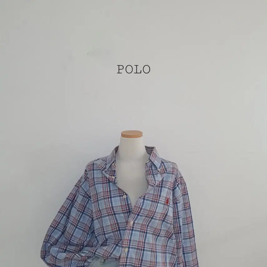 [BUNJANG] Polo Ralph Lauren Checked Shirt / No.26071007 폴로 랄프로렌 체크 셔츠 남방