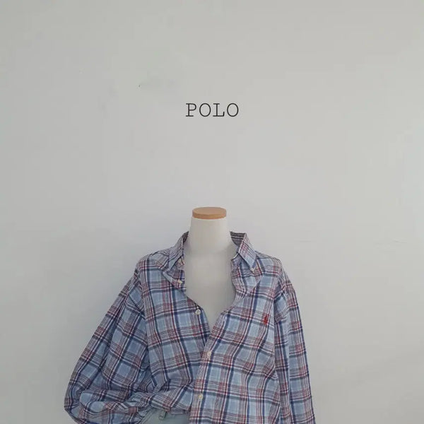 [BUNJANG] Polo Ralph Lauren Checked Shirt / No.26071007 폴로 랄프로렌 체크 셔츠 남방