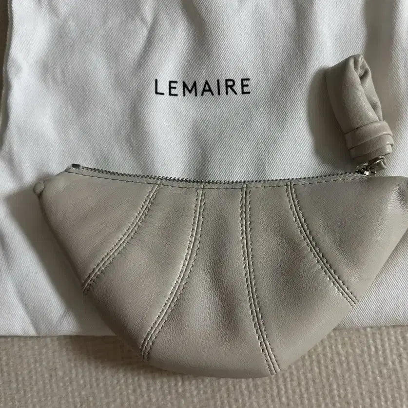 [BUNJANG] Lemaire Coin Purse Grey / 르메르 코인펄스 그레이
