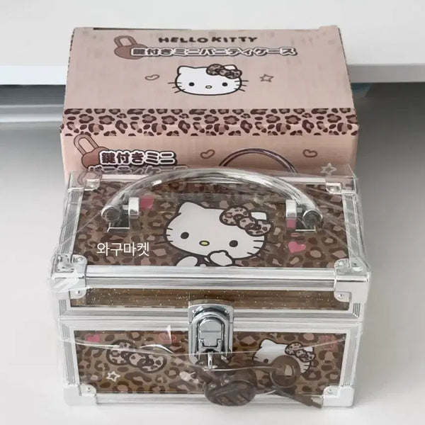 [BUNJANG] Hello Kitty Leopard Print Key Storage Box / 호피키티 열쇠 보관함 일본정품 보석함 고전키티 산리오 헬로키티