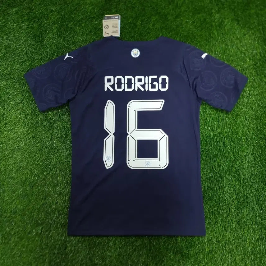[BUNJANG] Manchester City 21-22 Season Third Authentic Player Issued Jersey Rodri #16 (L) / [선수지급용] 21-22시즌 맨체스터 시티 써드 유니폼 #16 로드리