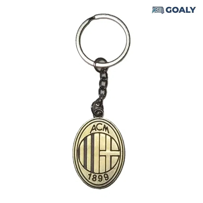 [BUNJANG] AC Milan Logo Metal Keyring / AC밀란 로고 메탈 키링