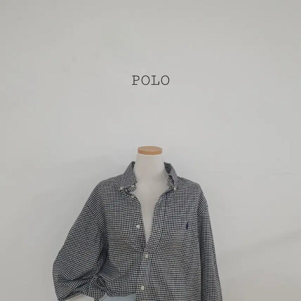 [BUNJANG] Polo Ralph Lauren Gingham Check Shirt / 세일)No.26080905 폴로 랄프로렌 깅엄 체크 셔츠