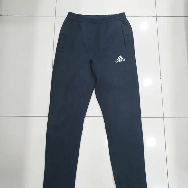 [BUNJANG] Adidas M 80 Black Training Pants / 아디다스  M 80 검정 트레이닝팬츠 츄리닝바지 검정색 가을겨울용 중고