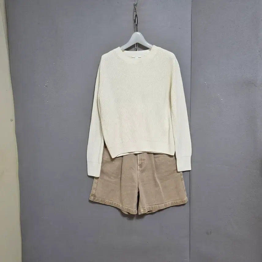 [BUNJANG] COS Ivory Knit XS / COS 코스 아이보리 니트 XS   n5116