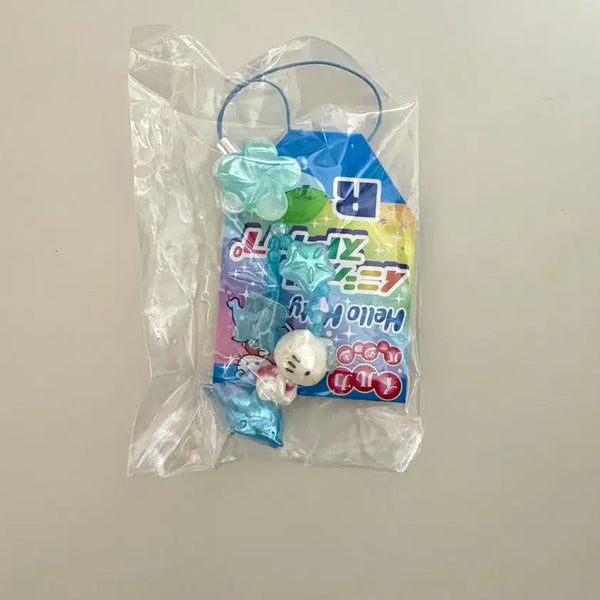 [BUNJANG] Hello Kitty Dolphin Initial Strap Keychain / 키티 돌고래 이니셜 스트랩 고전