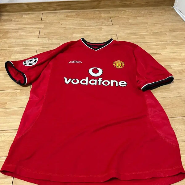 [BUNJANG] Manchester United 00/01 Champions League Beckham Jersey / 맨유 00/01 챔스 베컴