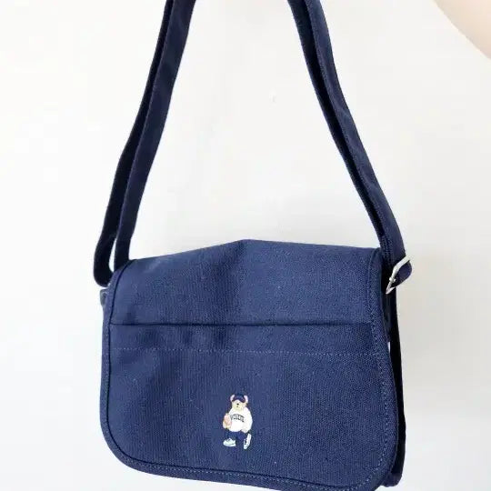 [BUNJANG] SPAO Canvas Bag Navy / 스파오 캔버스 백