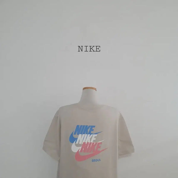 [BUNJANG] Nike Seoul Oversized T-Shirt Beige XL / No.26070909 나이키 서울 반팔 티셔츠 베이지