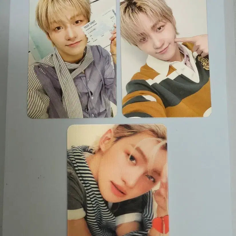 [BUNJANG] TWS Jihoon NO TRAGEDY Photocard & Lenticular Bundle Set / 투어스 지훈 NO TRAGEDY 포카&렌티큘러 일괄 양도