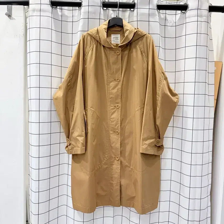 [BUNJANG] Studio Tomboy Oversized Hooded Trench Jumper / 스튜디오톰보이 박시 후드트렌치점퍼