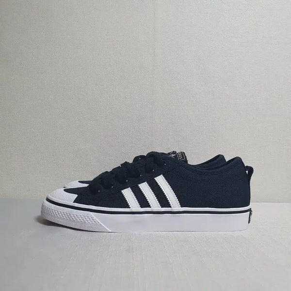 [BUNJANG] Adidas Nizza Black Canvas Sneakers (245mm) / 아디다스 니짜 블랙 스니커즈 245mm