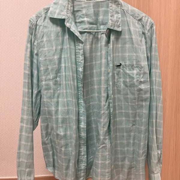 [BUNJANG] Crocodile Vintage Check Shirt / 크로커다일 빈티지 체크 셔츠