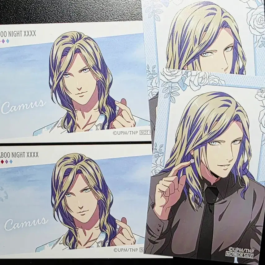 [BUNJANG] Uta no Prince-sama Camus Lot Clear Card Bundle Set / 일괄) 우타프리 카뮤 애니메이트 페어 특전 일러스트 카드 포토 카드