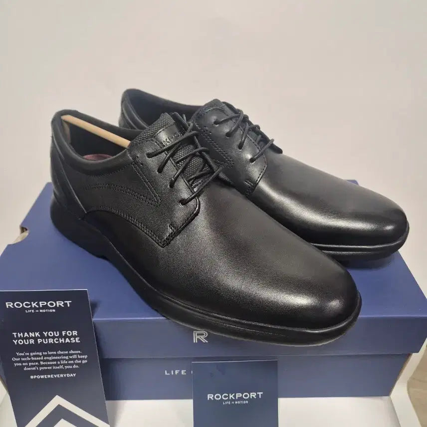 [BUNJANG] Rockport Men's Black Derby Shoes / 락포트295.300.310