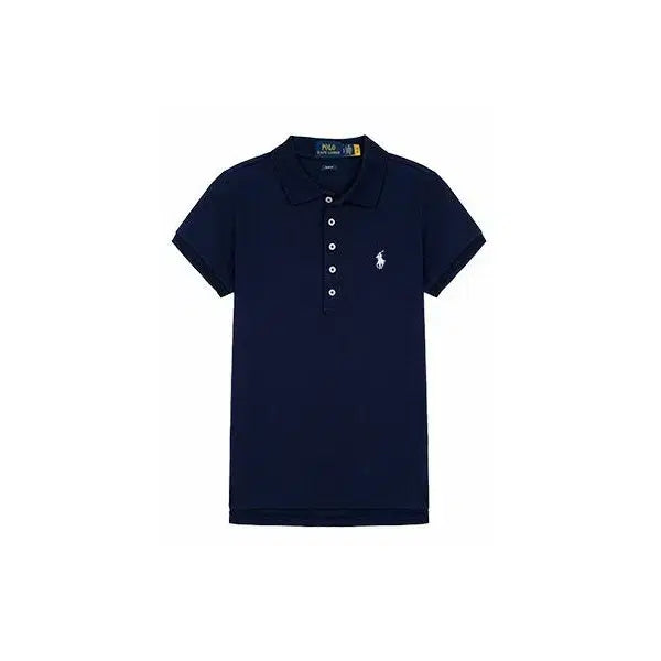 [BUNJANG] Polo Ralph Lauren Women's Short Sleeve 5-Button Polo Shirt / (새상품) 폴로 랄프로렌 여성 반팔 pm 5단추 카라티