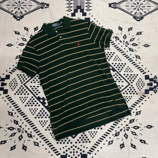 [BUNJANG] Polo Ralph Lauren Custom Fit Short Sleeve Polo Shirt M / 폴로 랄프로렌 커스텀핏 반팔카라티 M P00141