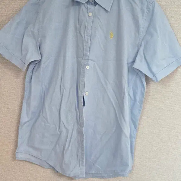[BUNJANG] US POLO ASSN. Light Blue Short Sleeve Shirt / US POLO ASSN. 하늘색 반팔 셔츠