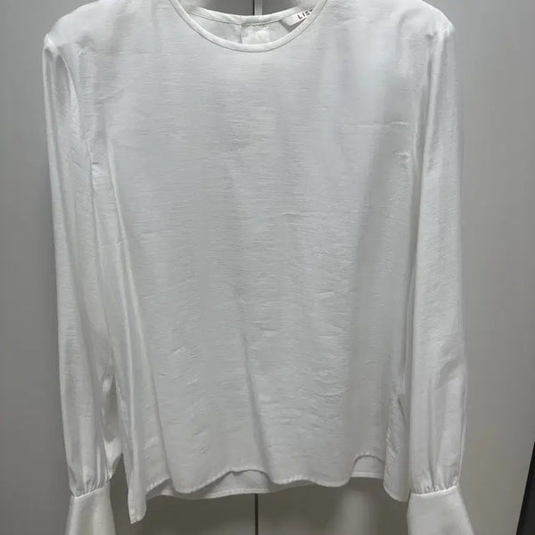 [BUNJANG] List Ivory Blouse Size 55 / list 리스트 아이보리 블라우스 새상품 55
