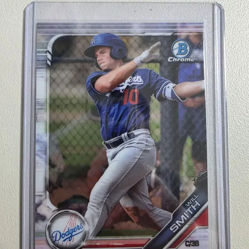 [BUNJANG] Will Smith 2019 MLB Chrome Base Card LA Dodgers / 2019 mlb 윌 스미스 크롬 베이스 카드 판매 la다저스