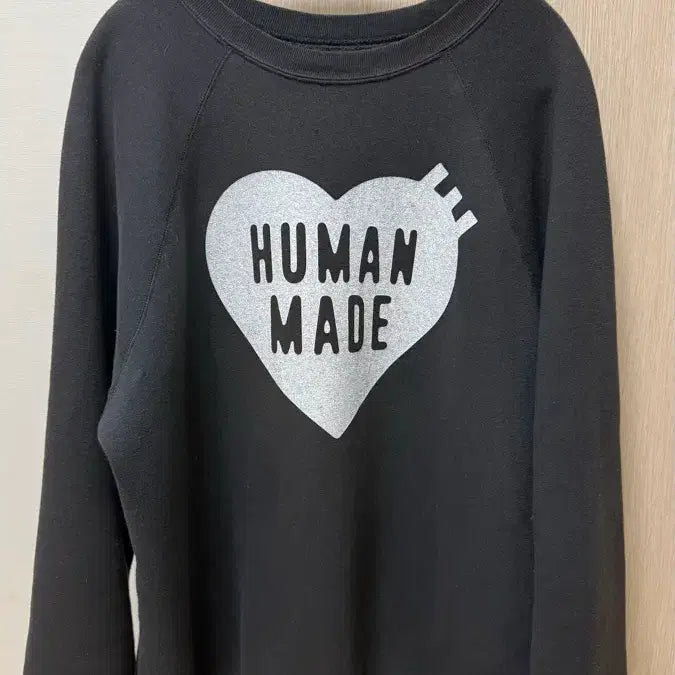 [BUNJANG] Human Made Black Sweatshirt L / 휴먼메이드(Human Made)- 맨투맨 블랙 L