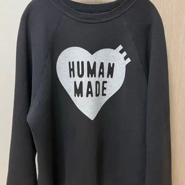 [BUNJANG] Human Made Black Sweatshirt L / 휴먼메이드(Human Made)- 맨투맨 블랙 L