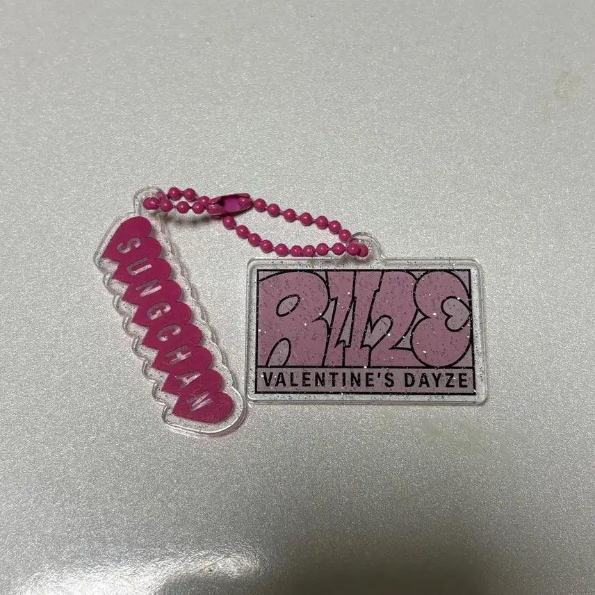 [BUNJANG] Sungchan Valentine's Day Keyring / 성찬 발렌타인데이 키링