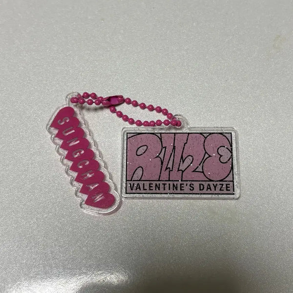 [BUNJANG] Sungchan Valentine's Day Keyring / 성찬 발렌타인데이 키링