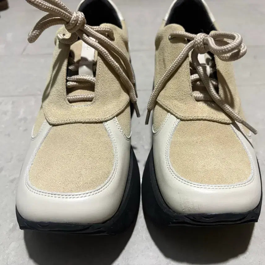 [BUNJANG] OSOI Boat Sneakers Ivory Size 250 / 오소이 OSOI 보트 스니커즈 250