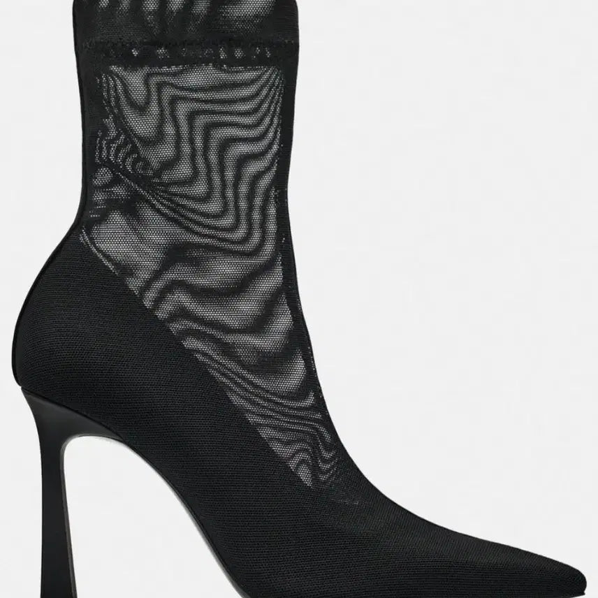 [BUNJANG] ZARA Mesh Heel Ankle Boots (Size 37) / <거의새것> ZARA 매쉬 힐 앵클부츠
