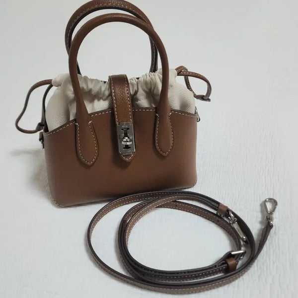 [BUNJANG] BUNQ Talk Hermit Cross Small Camel Bag / 분크 토크 헐밋 크로스 스몰 카멜 (택포 13.5)