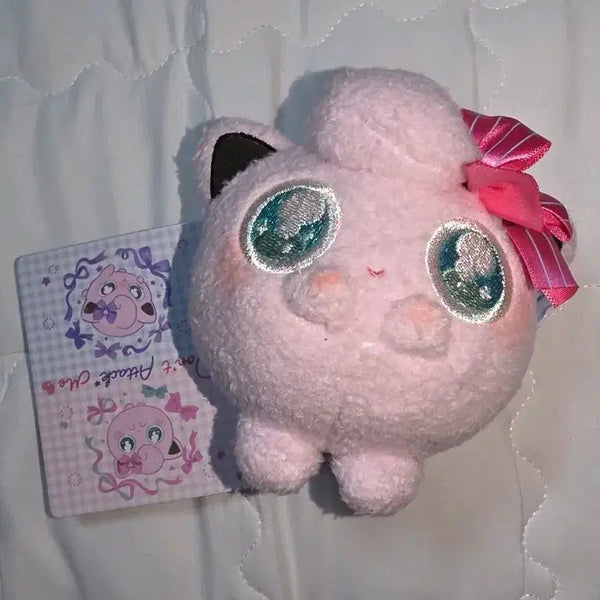 [BUNJANG] Pokemon Jigglypuff Mascot Plush Toy / (택o) Don't attack me 포켓몬스터 푸린 마스코트 인형