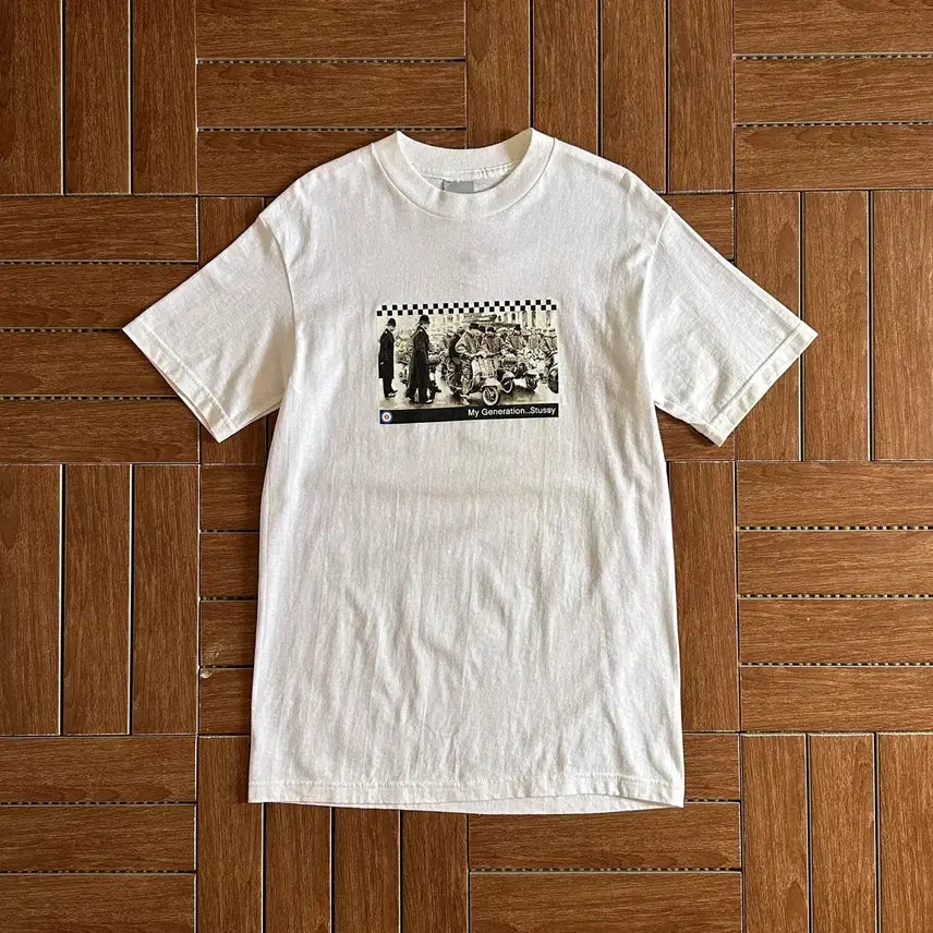 [BUNJANG] Stussy x The Who USA Cotton T-Shirt / 스투시 X The Who usa 코튼 반팔티 S