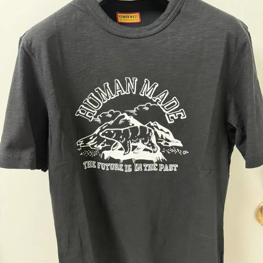[BUNJANG] Human Made Polar Bear Graphic T-Shirt Black M / 휴먼메이드 북극곰 반팔티 블랙 M