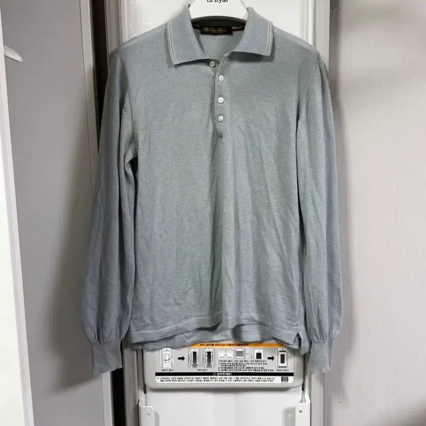 [BUNJANG] Loro Piana Cashmere Polo Shirt / 로로피아나 캐시미어 폴로 셔츠