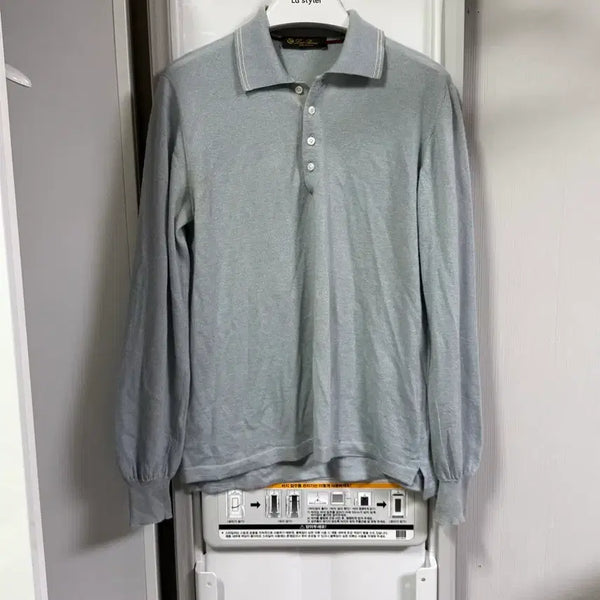 [BUNJANG] Loro Piana Cashmere Polo Shirt / 로로피아나 캐시미어 폴로 셔츠