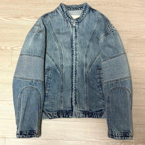 [BUNJANG] Insilence Smoking Fade Denim Jacket / [S] 인사일런스 스모킹 페이드 데님 자켓