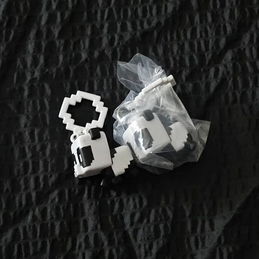 [BUNJANG] Minecraft Panda Keychain / 마인크래프트 마크 판다 키링