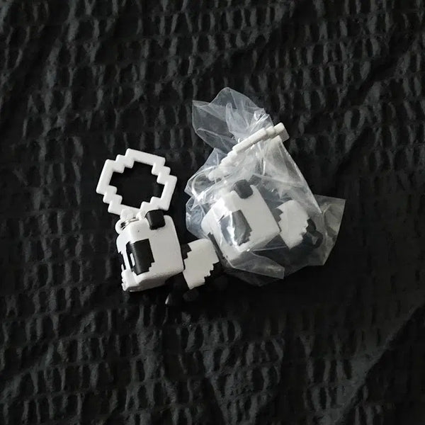 [BUNJANG] Minecraft Panda Keychain / 마인크래프트 마크 판다 키링