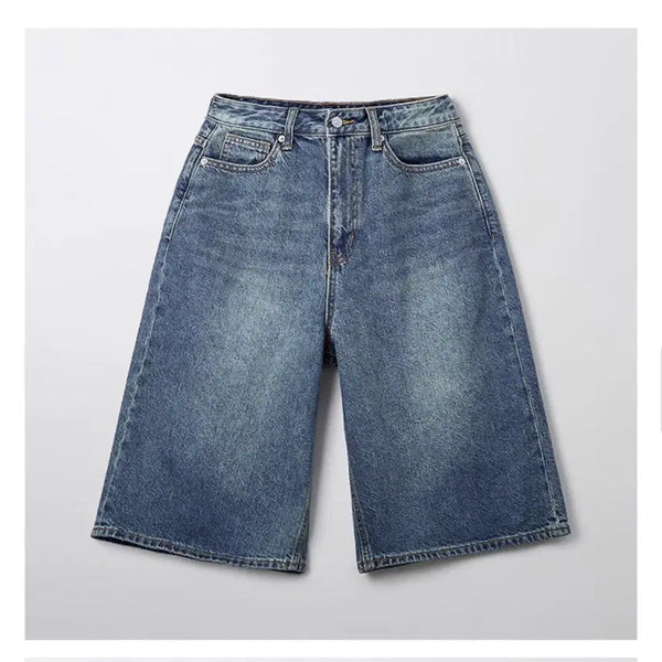 [BUNJANG] SPAO Indigo Bermuda Shorts / 스파오 버뮤다 쇼츠 인디고