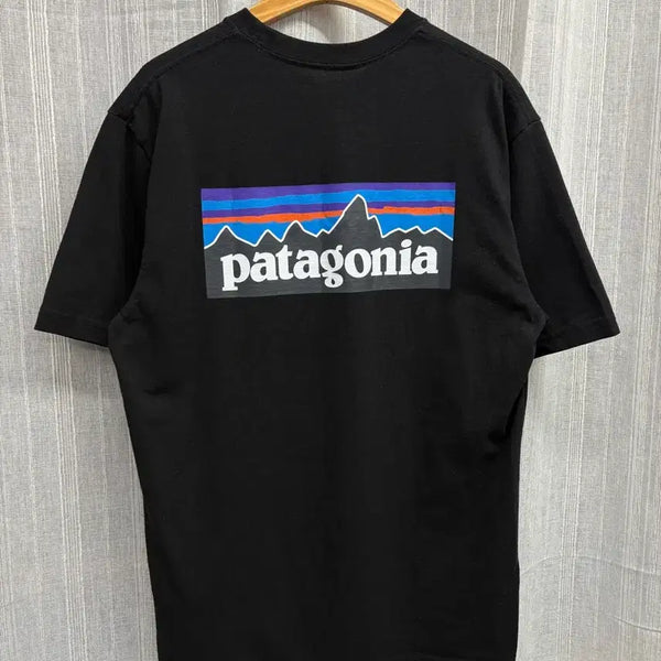 [BUNJANG] Patagonia P-6 Logo Short Sleeve T-Shirt / 파타고니아 p-6 로고 반팔티