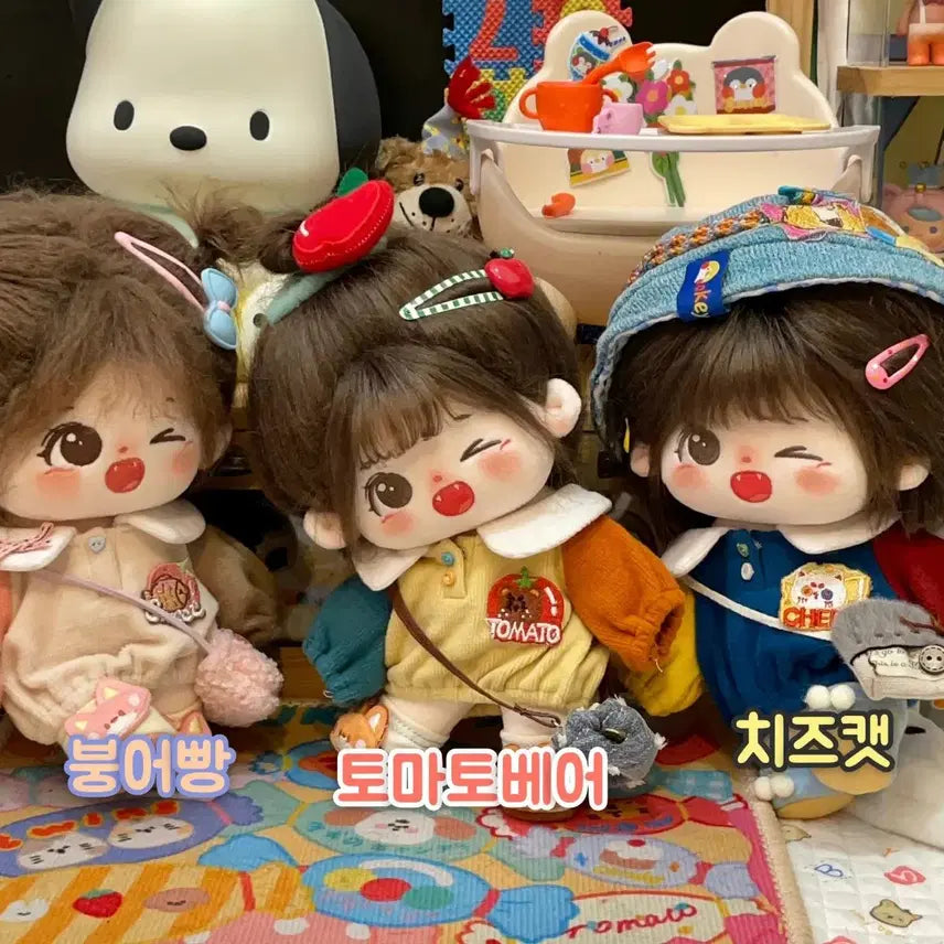 [BUNJANG] 20cm Doll Fishcatcher Studio "Bungeoppang" Sweatshirt / 20cm 20깅 물고기잡화점 붕어빵 맨투맨