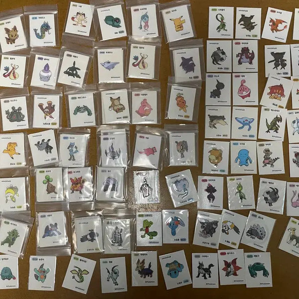 [BUNJANG] Pokemon Bread Stickers Season 1 Individual Sale / 포켓몬띠부씰 시즌1 개별판매