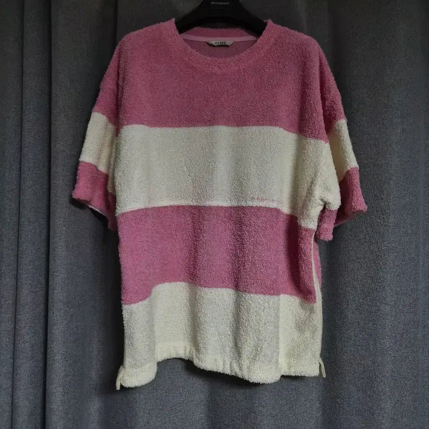 [BUNJANG] Time Homme Terry Short Sleeve T-Shirt / 타임옴므 테리 반팔 티셔츠 팝니다